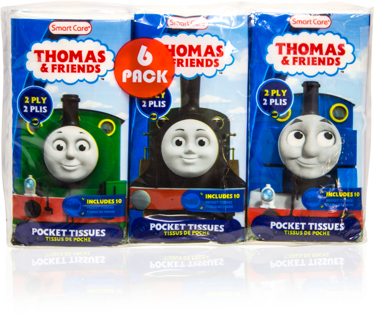 Thomas Friends Pocket Tissues Pack PNG image