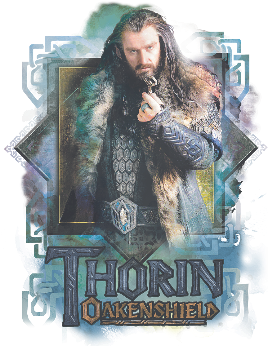 Thorin Oakenshield Hobbit Character PNG image