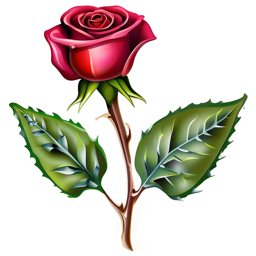 Thorny Rose Clipart Png Dfk8 PNG image