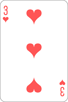 Three_of_ Hearts_ Playing_ Card PNG image
