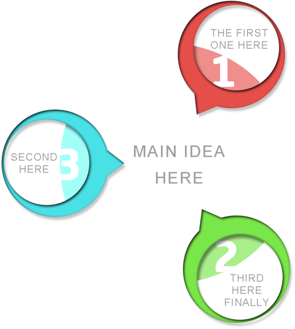 Three Step Process Infographic PNG image