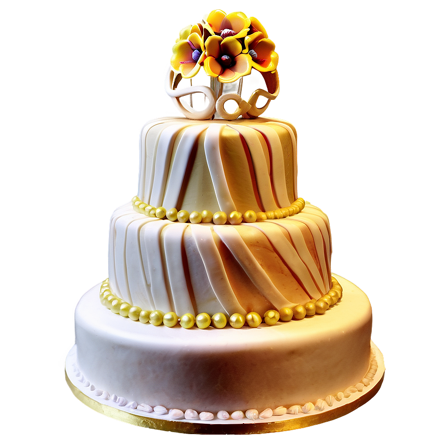 Three-tier Wedding Cake Png 76 PNG image