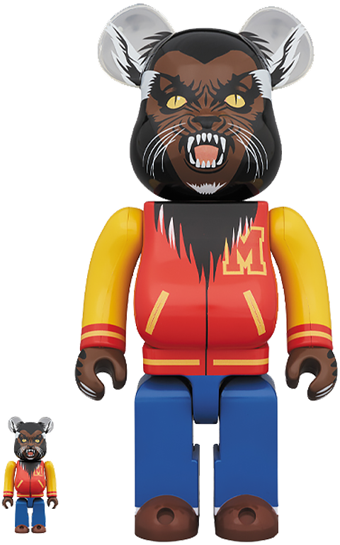 Thriller Werewolf Figurine PNG image
