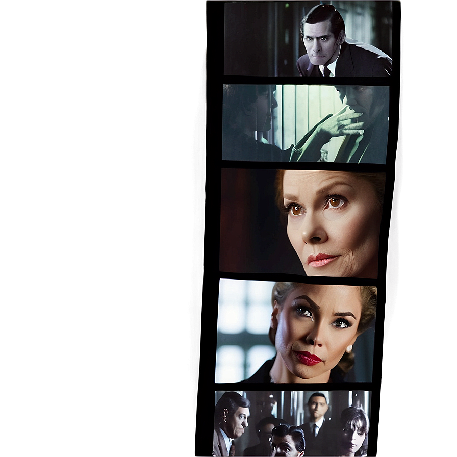 Thrilling Mysteries Photo Strip Png 69 PNG image