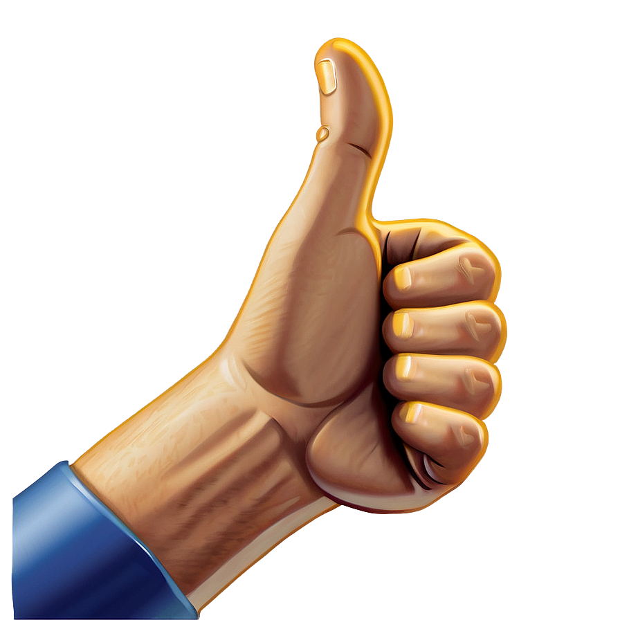 Thumbs Up Appreciation Emoji Png Pyu44 PNG image