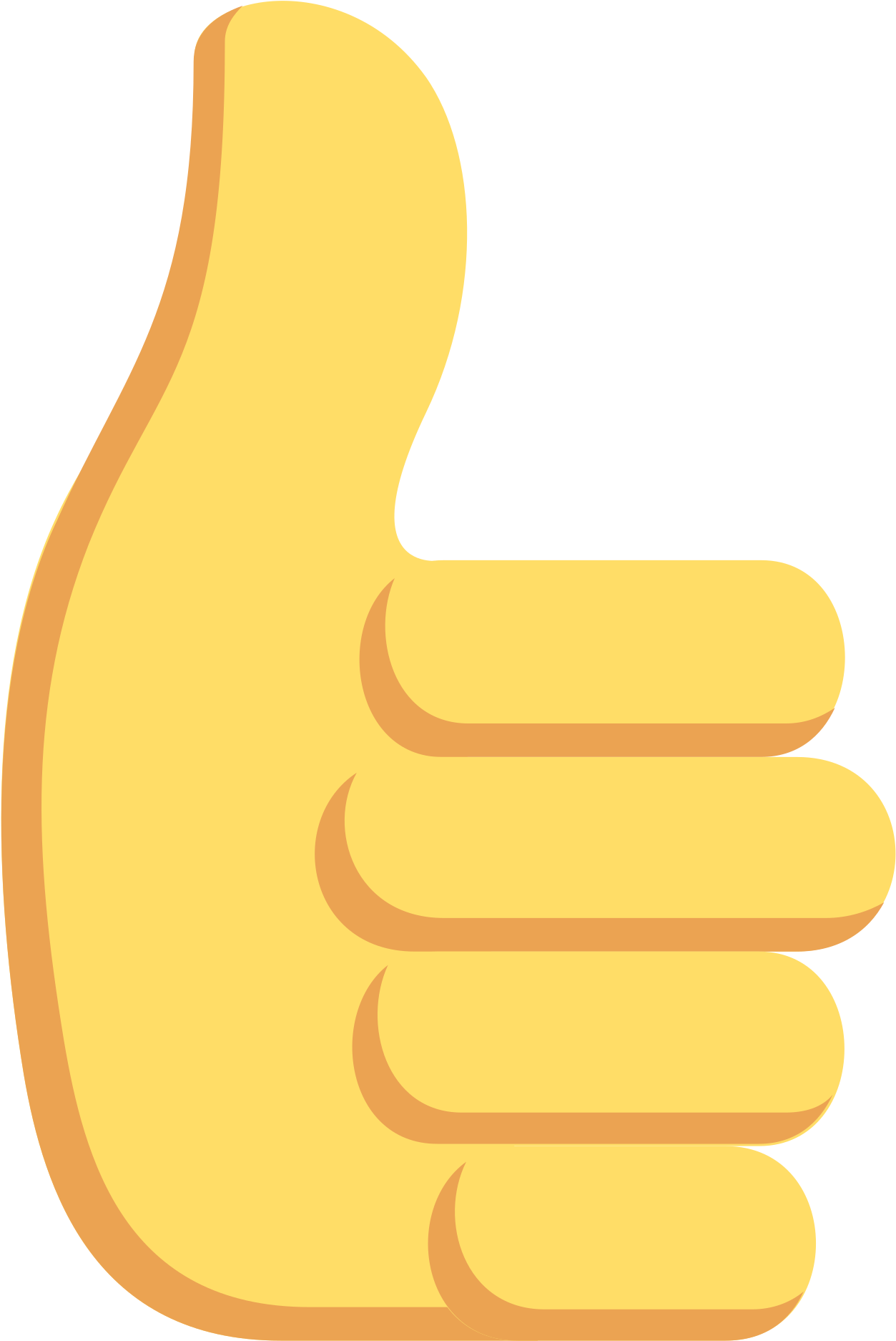 Thumbs Up Emoji PNG image