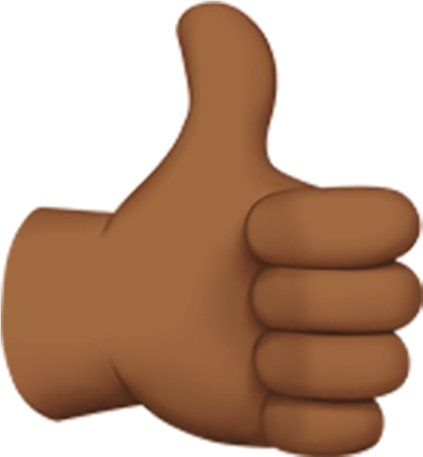 Thumbs Up Emoji Graphic PNG image