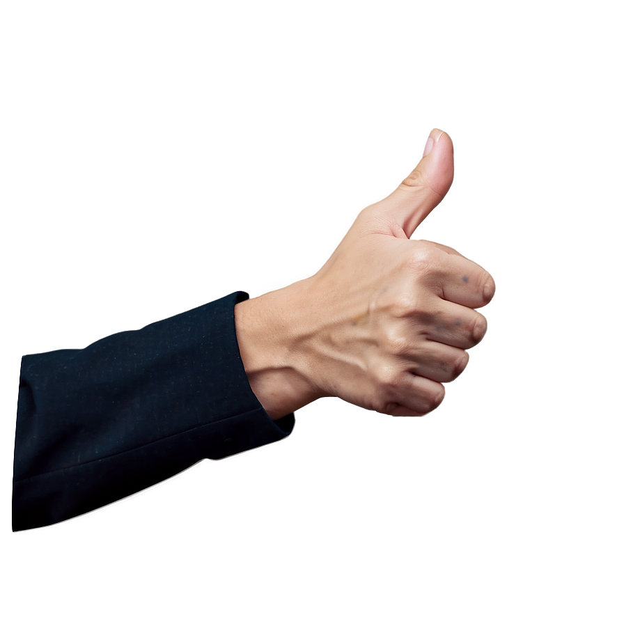 Thumbs Up Gesture Png 05042024 PNG image