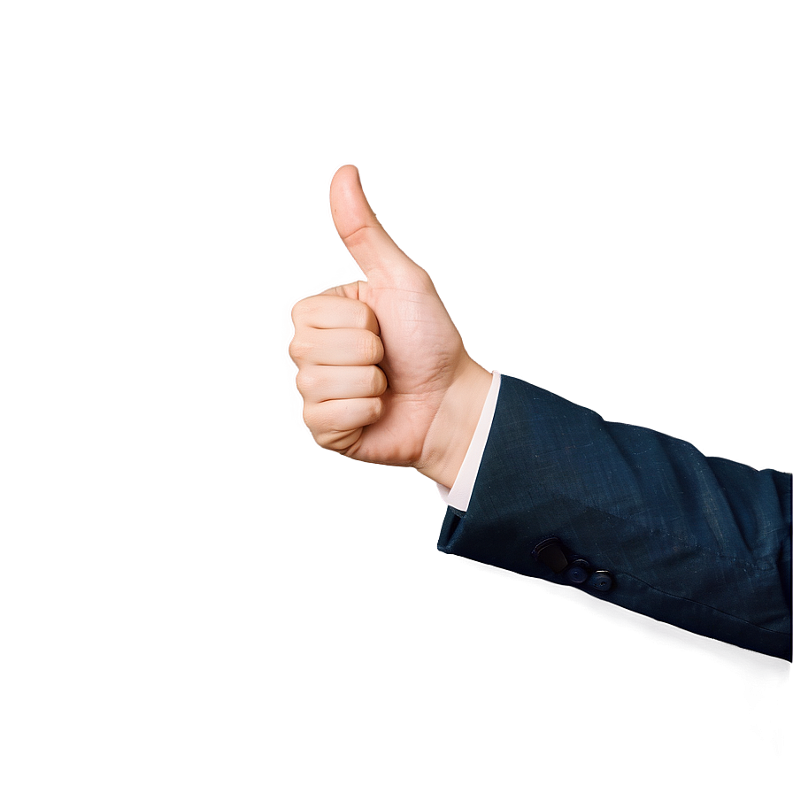 Thumbs Up Hand Signal Png 18 PNG image