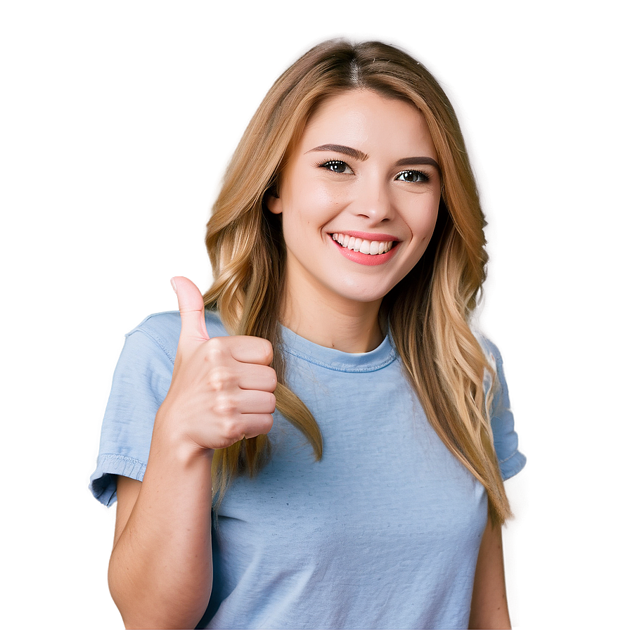 Thumbs Up Positive Feedback Png 3 PNG image