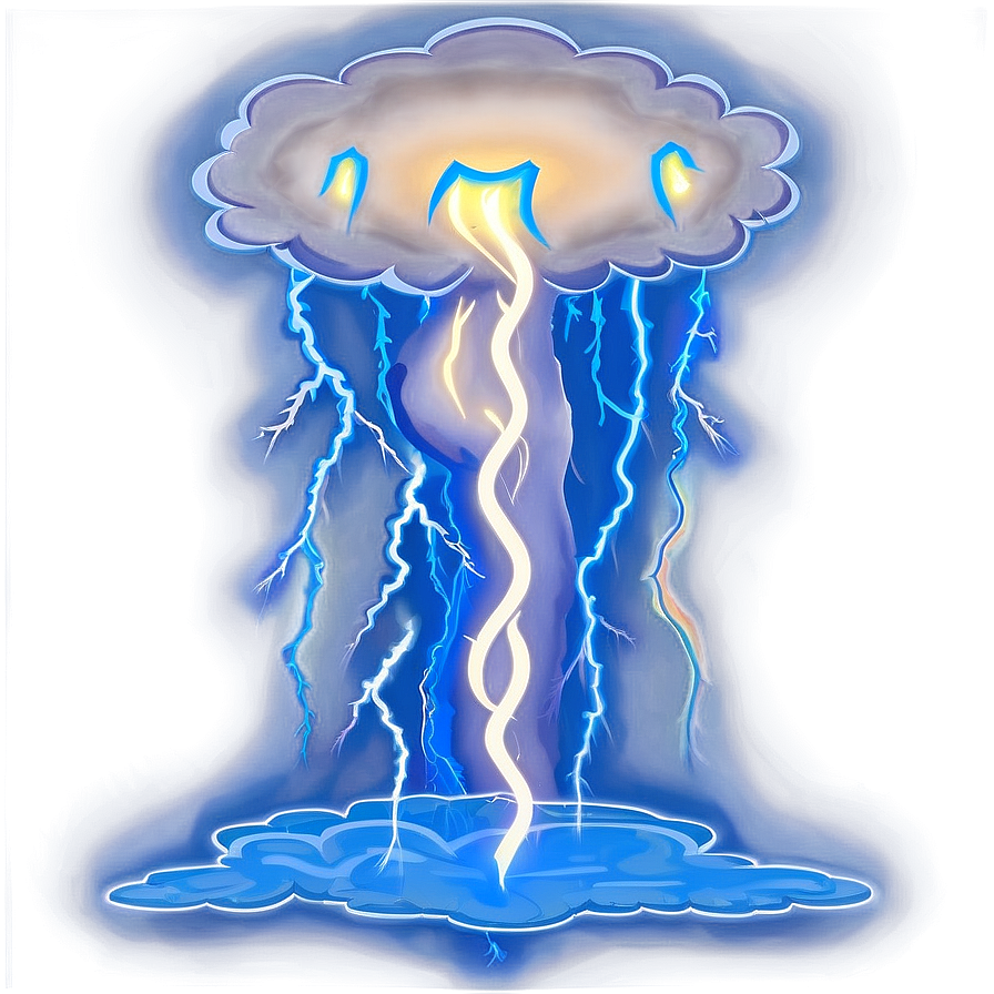 Thunder And Lightning Png 05242024 PNG image