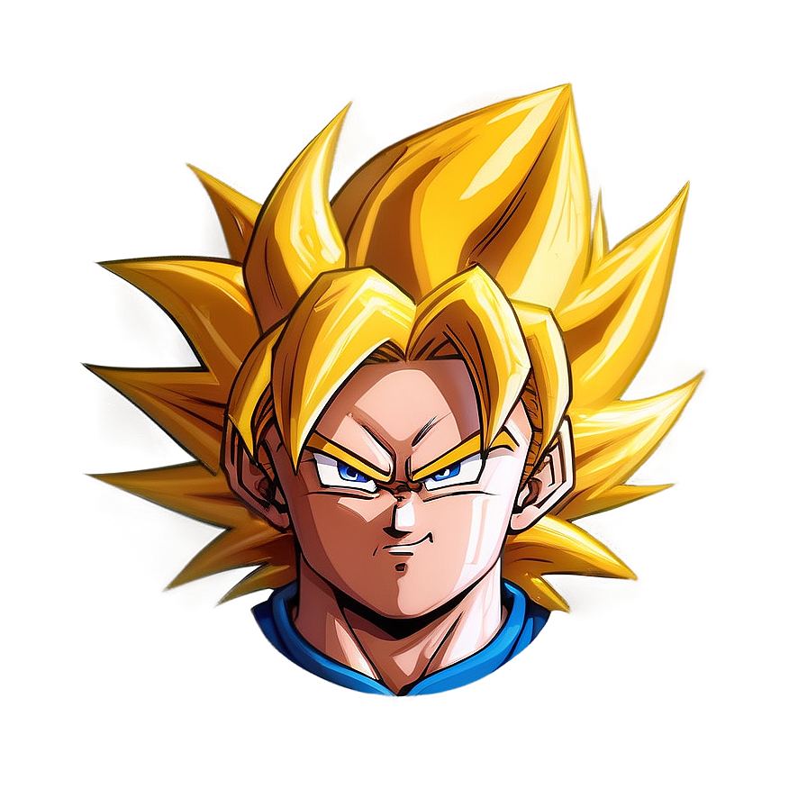 Thunder Super Saiyan Hair Png Oeh PNG image