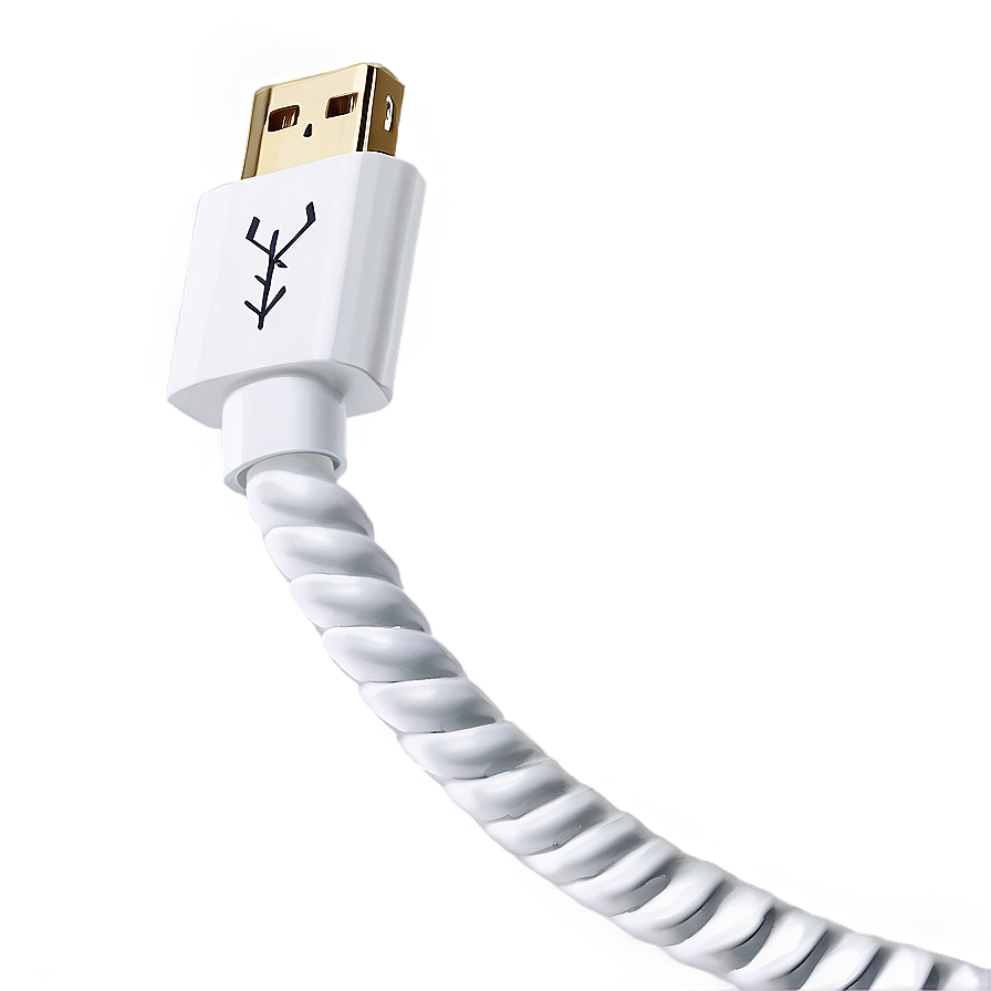 Thunderbolt Cable Png Ifv56 PNG image