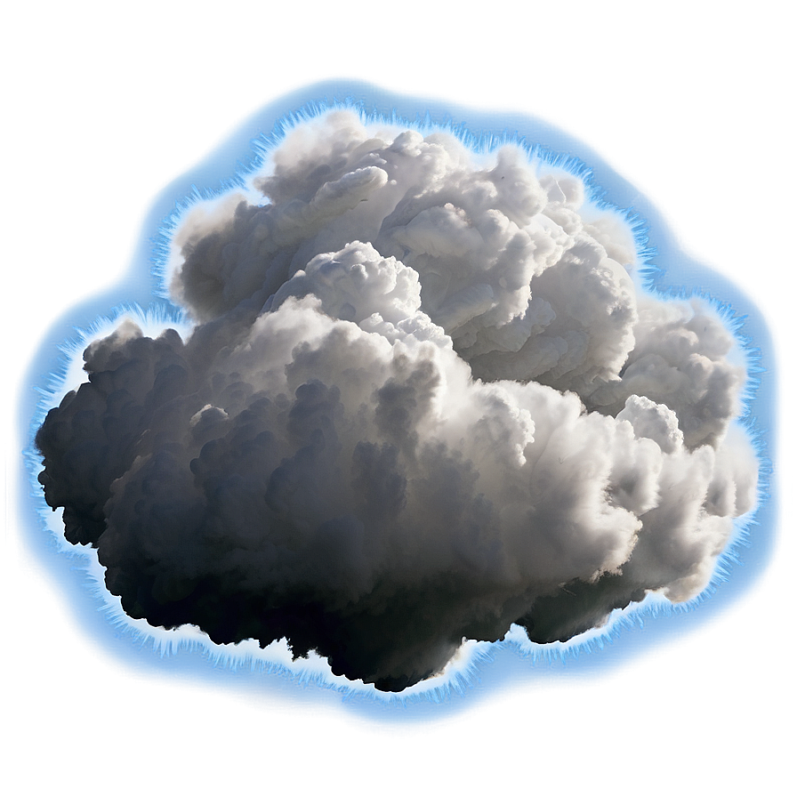 Thunderous Nimbus Storm Png 06292024 PNG image