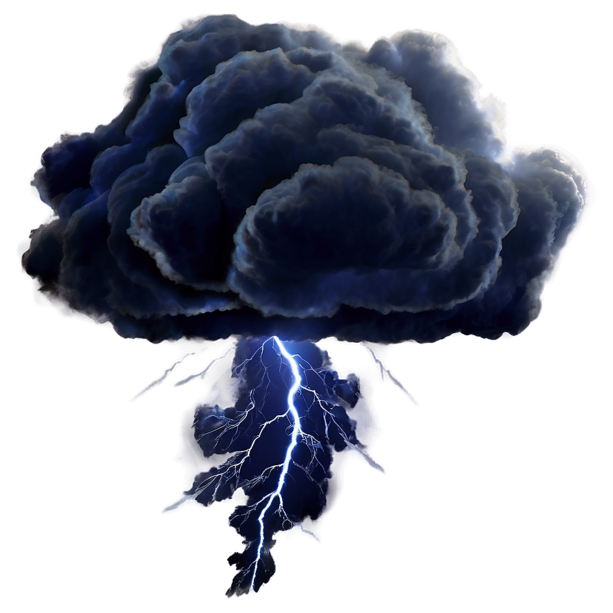 Thunderous Nimbus Storm Png Lvc44 PNG image