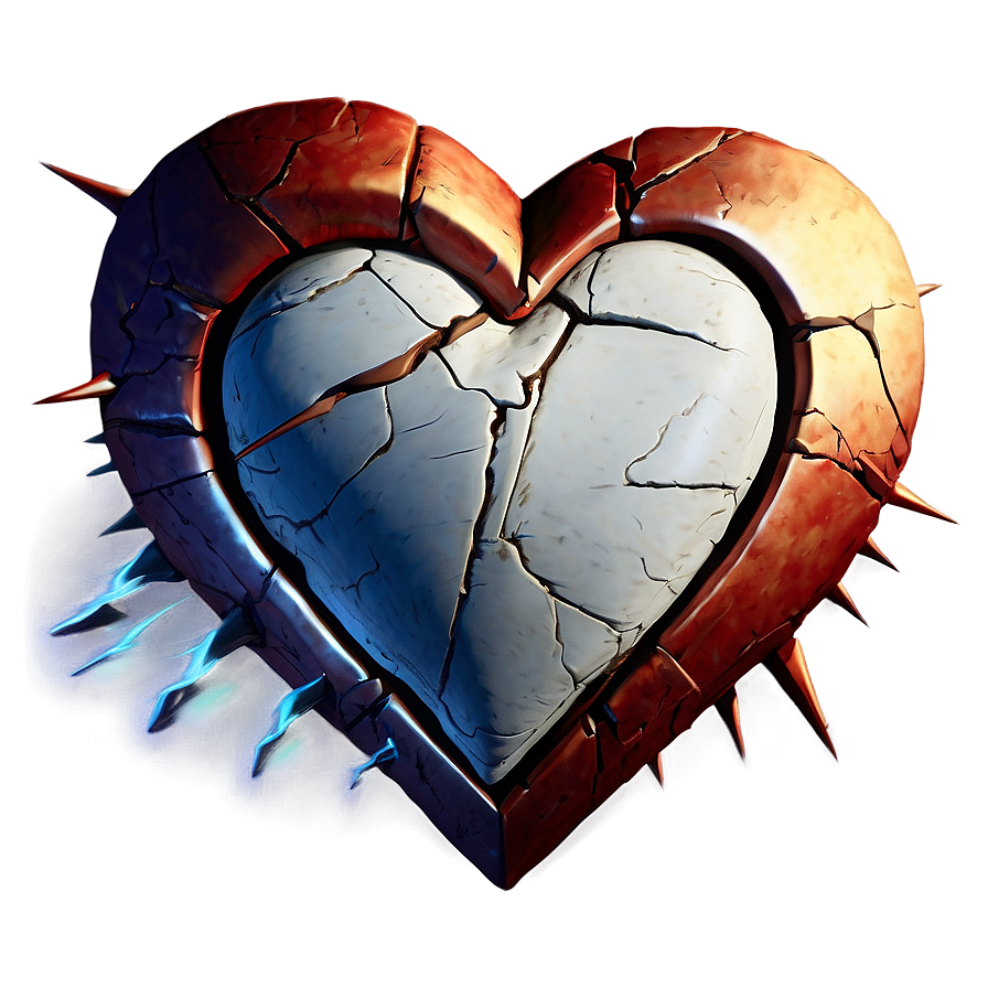 Thunderstruck Broken Heart Png 05212024 PNG image