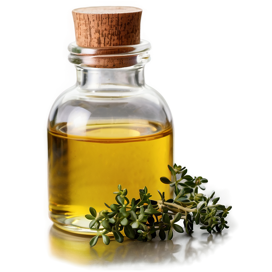 Thyme Essential Oil Png Cbt88 PNG image