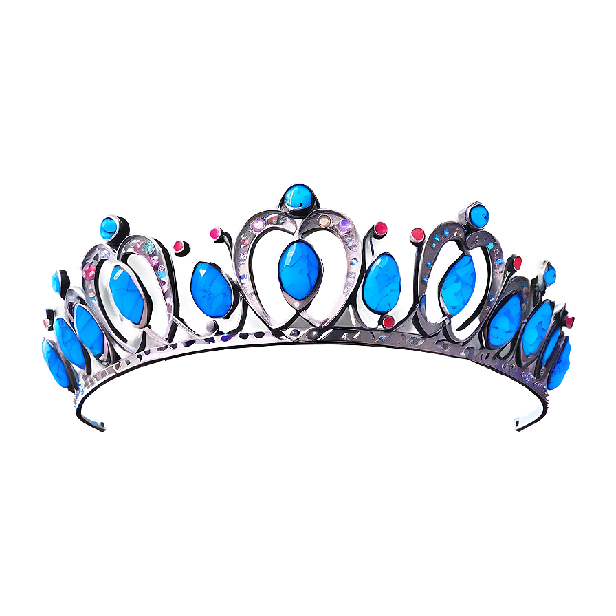 Tiara With Ribbons Png Qmj13 PNG image