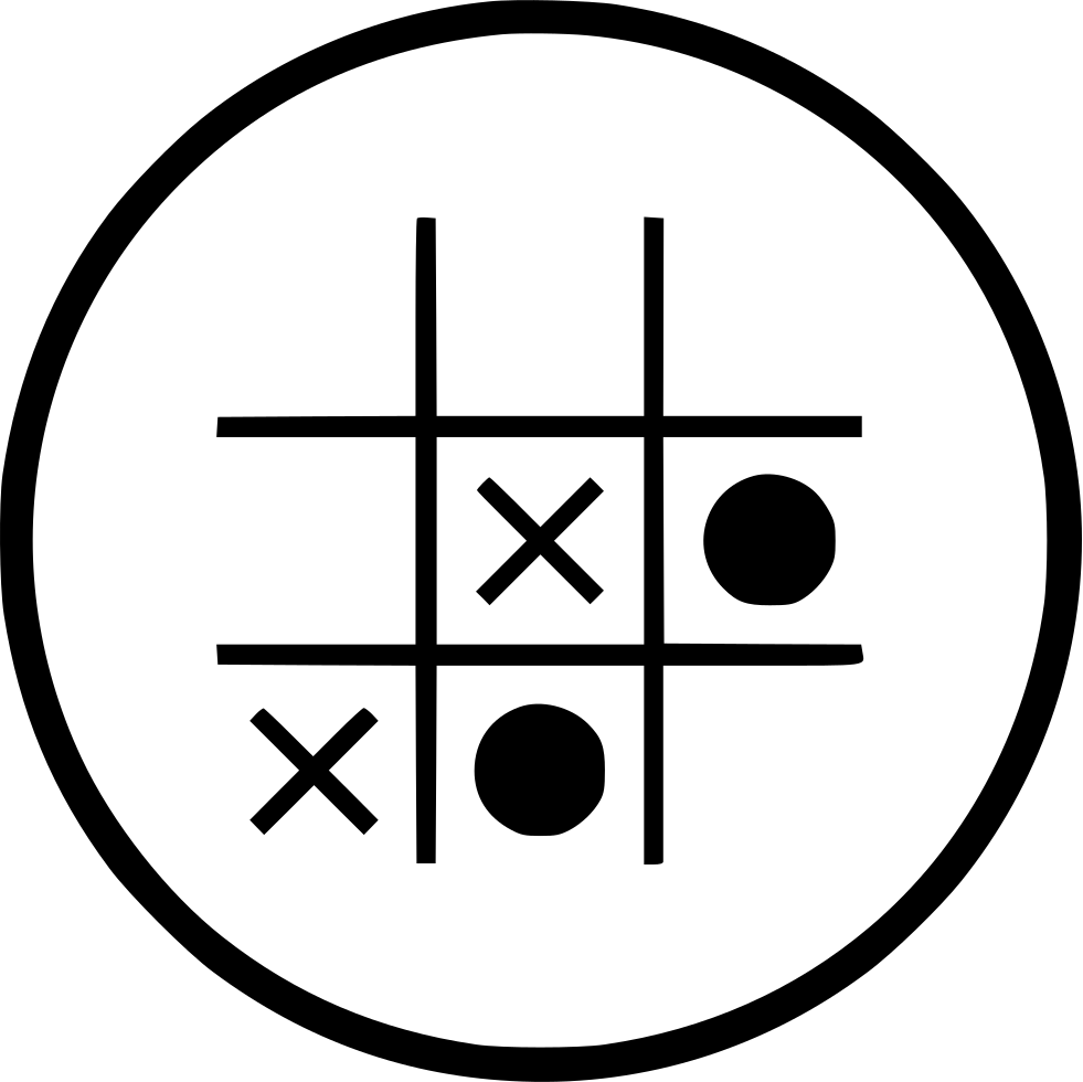 Tic Tac Toe Game In Progress.png PNG image