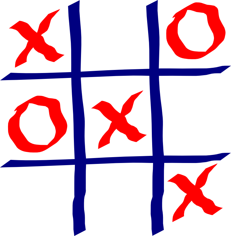 Tic Tac Toe Game In Progress.png PNG image