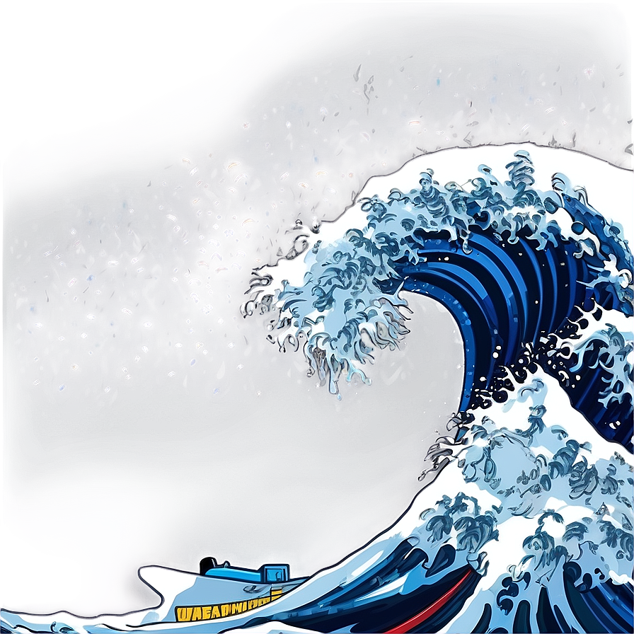 Tidal Wave Art Png Uot PNG image