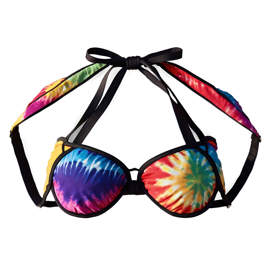 Tie-dye Bikini Top Png 34 PNG image