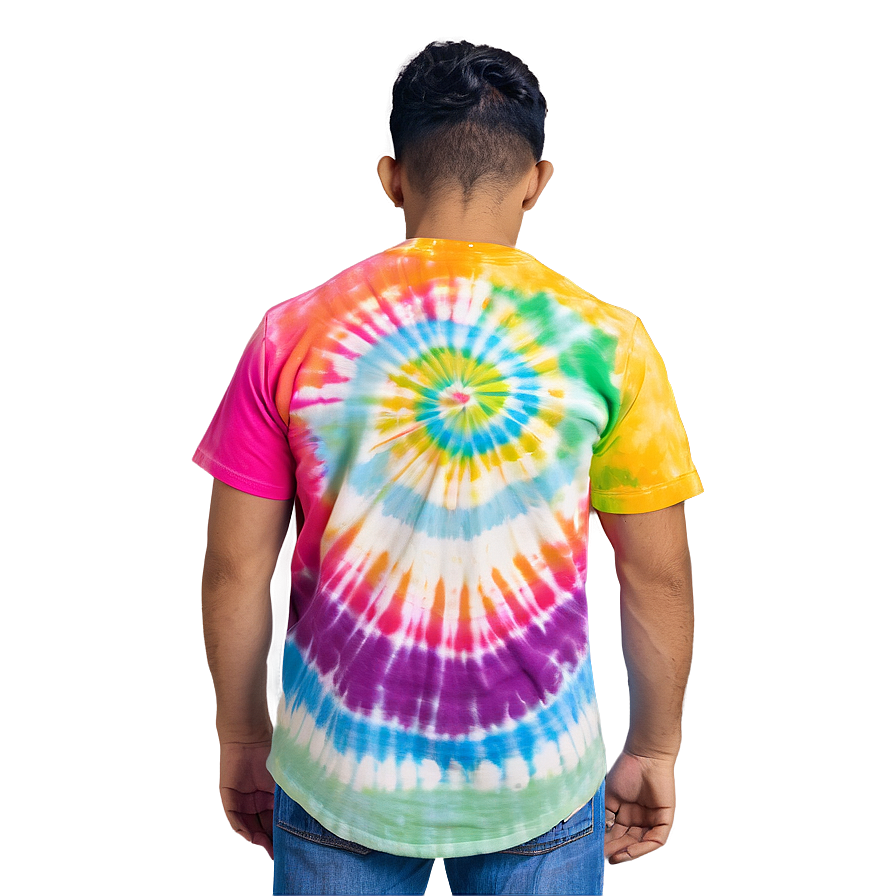 Tie Dye Shirt For Summer Png Gmk15 PNG image