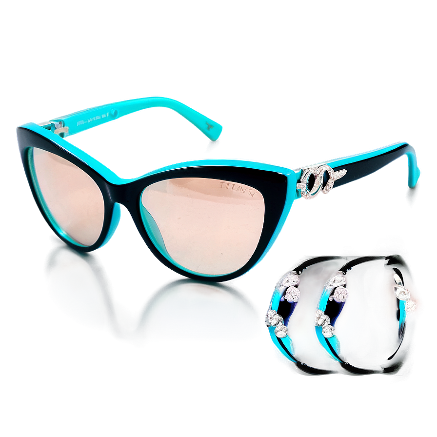 Tiffany Cat Eye Glasses Png 06242024 PNG image