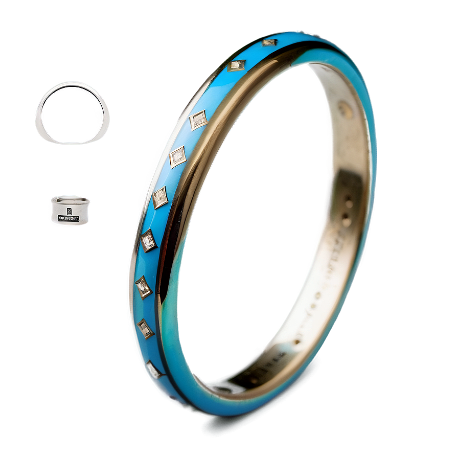 Tiffany Enamel Bangle Png 14 PNG image