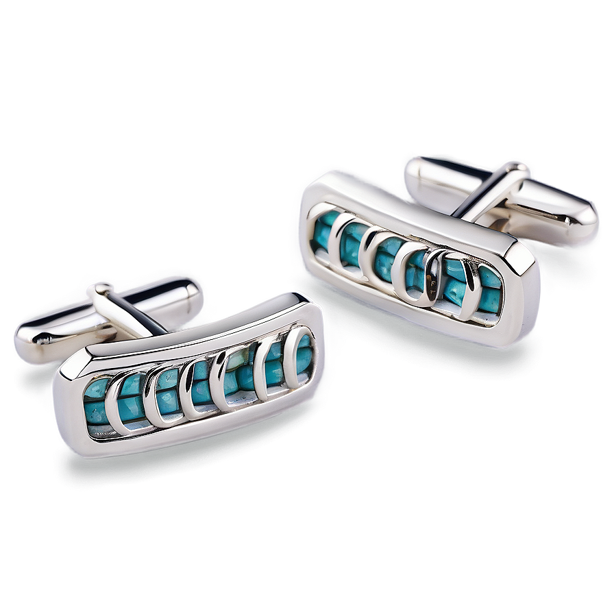 Tiffany Silver Cufflinks Png Lce PNG image