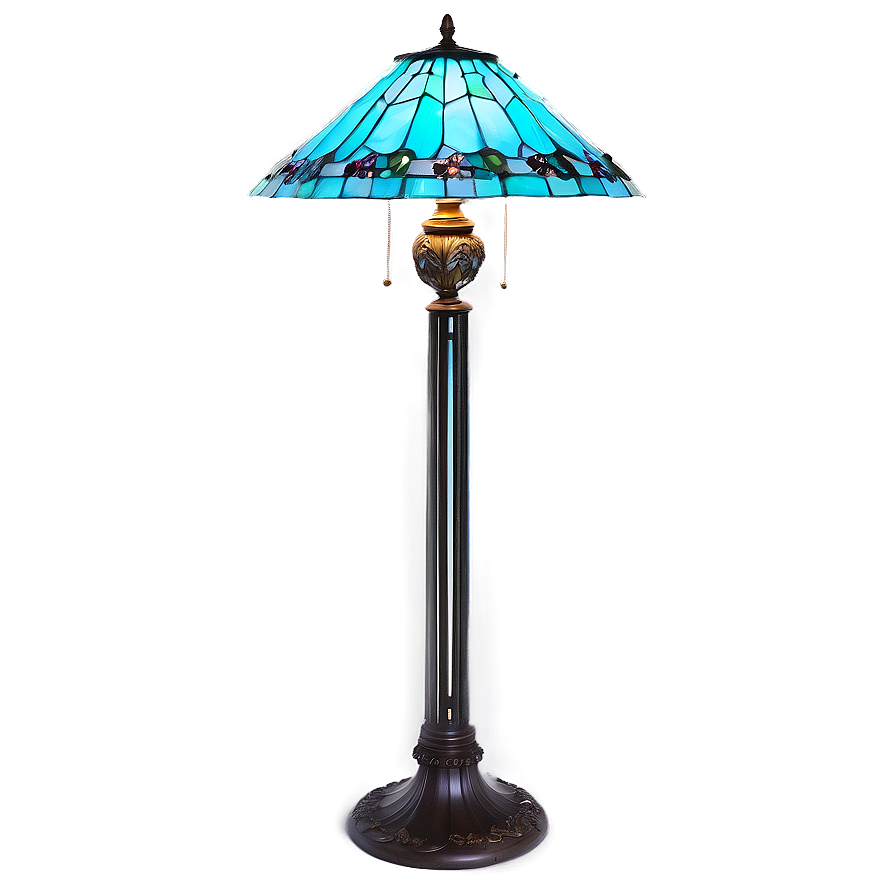 Tiffany Style Floor Lamp Png 06242024 PNG image