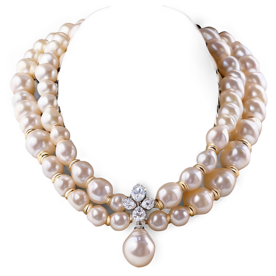 Tiffany Ziegfeld Collection Pearl Necklace Png 93 PNG image