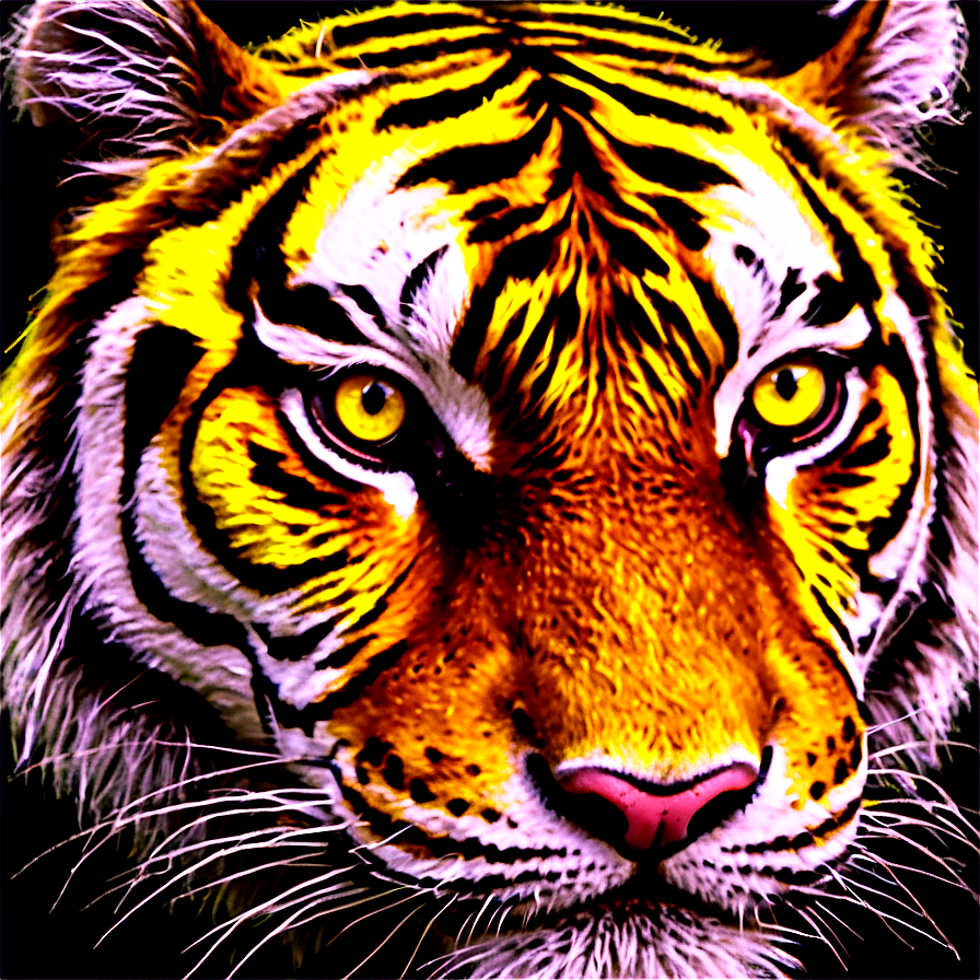 Tiger Eyes In The Jungle Png Fdx PNG image