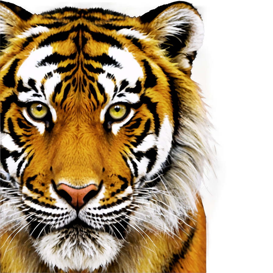 Tiger Face B PNG image