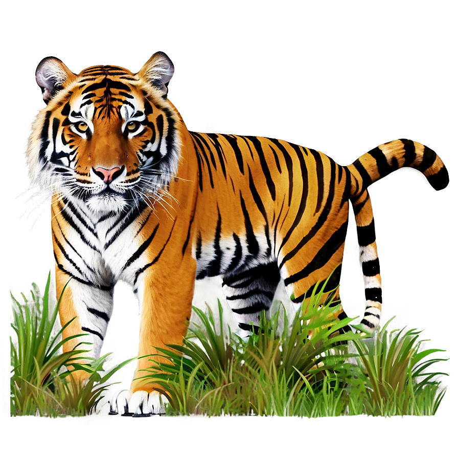 Tiger Hunting Png Cti PNG image