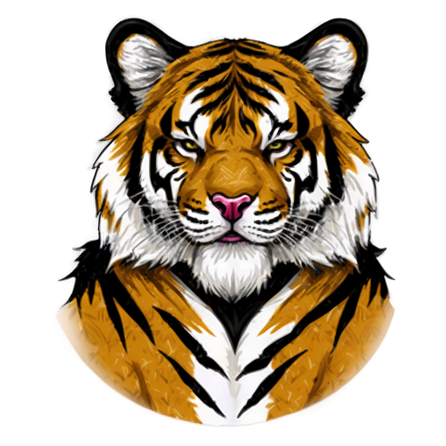 Tiger Mascot Png 05032024 PNG image