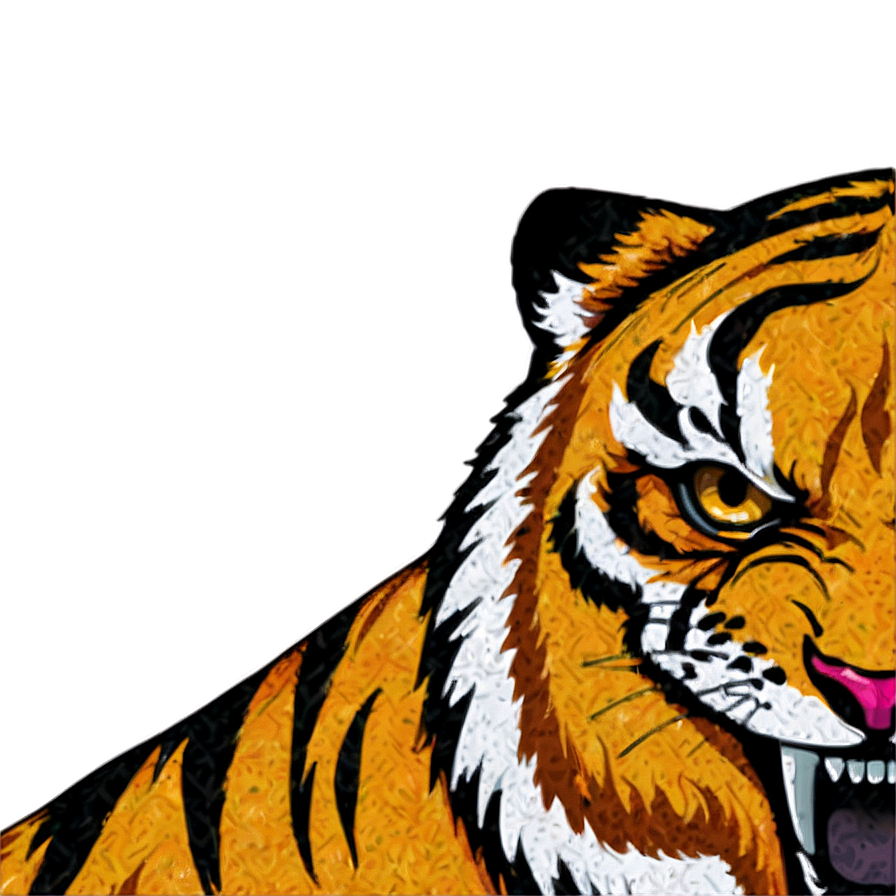Tiger Mascot Png 05032024 PNG image