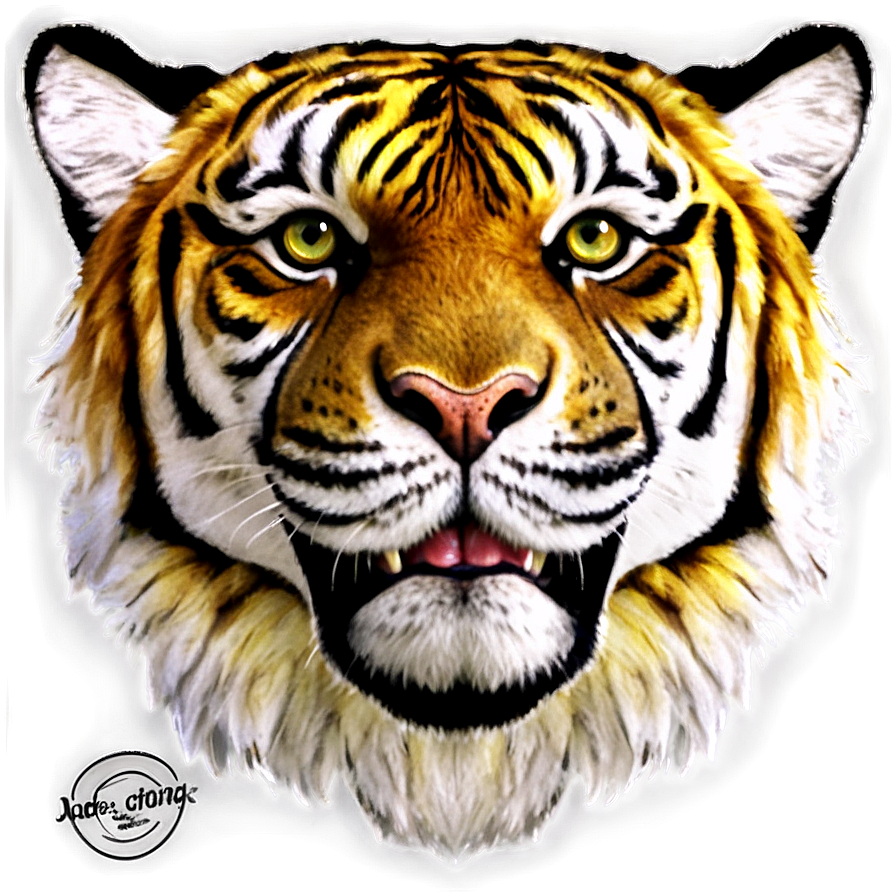 Tiger Portrait Png 05032024 PNG image