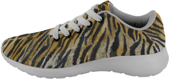 Tiger Print Running Shoe PNG image