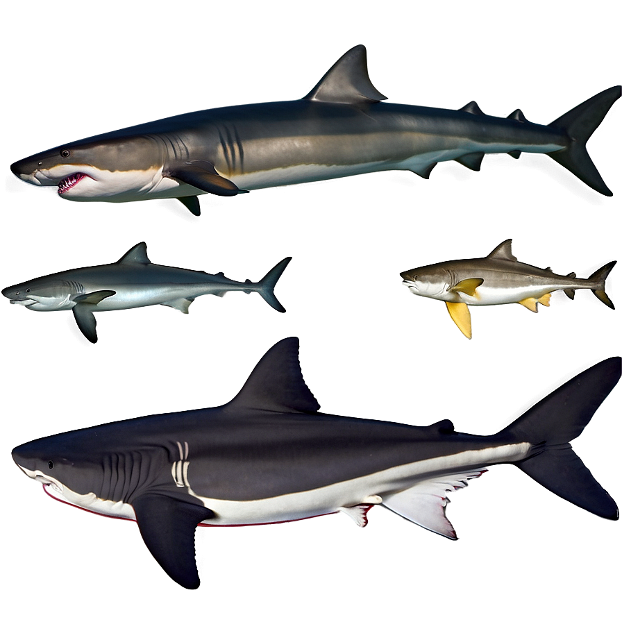 Tiger Shark Species Comparison Png 73 PNG image