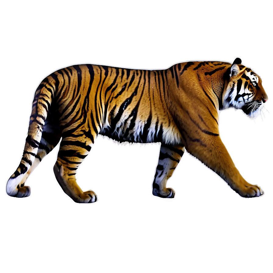 Tiger Silhouette Png 05032024 PNG image