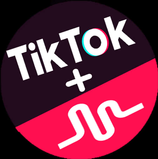 Tik Tok Plus Musical Note Logo PNG image