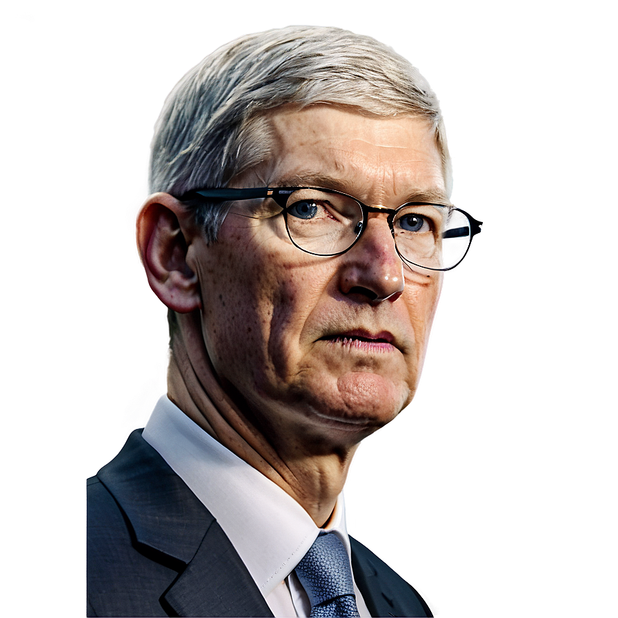 Tim Cook Digital Transformation Png 06252024 PNG image