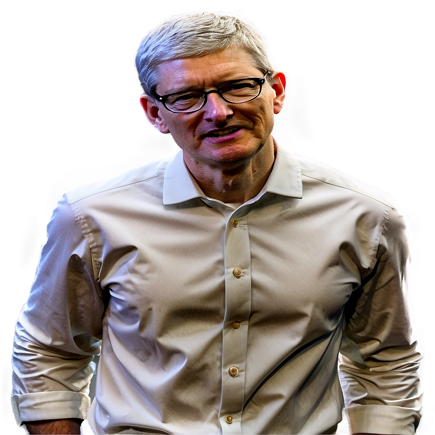 Tim Cook Digital Transformation Png Ivd PNG image