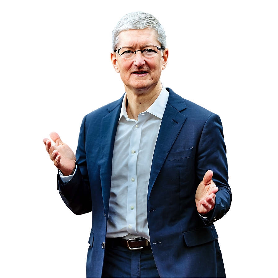 Tim Cook Digital Transformation Png Kyg45 PNG image