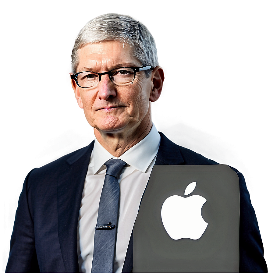 Tim Cook In Apple Park Png 06252024 PNG image