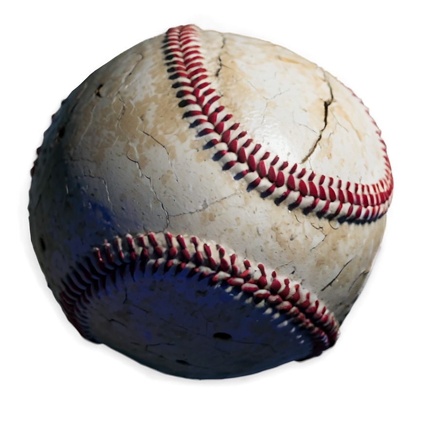 Time-worn Baseball Png Ncx40 PNG image