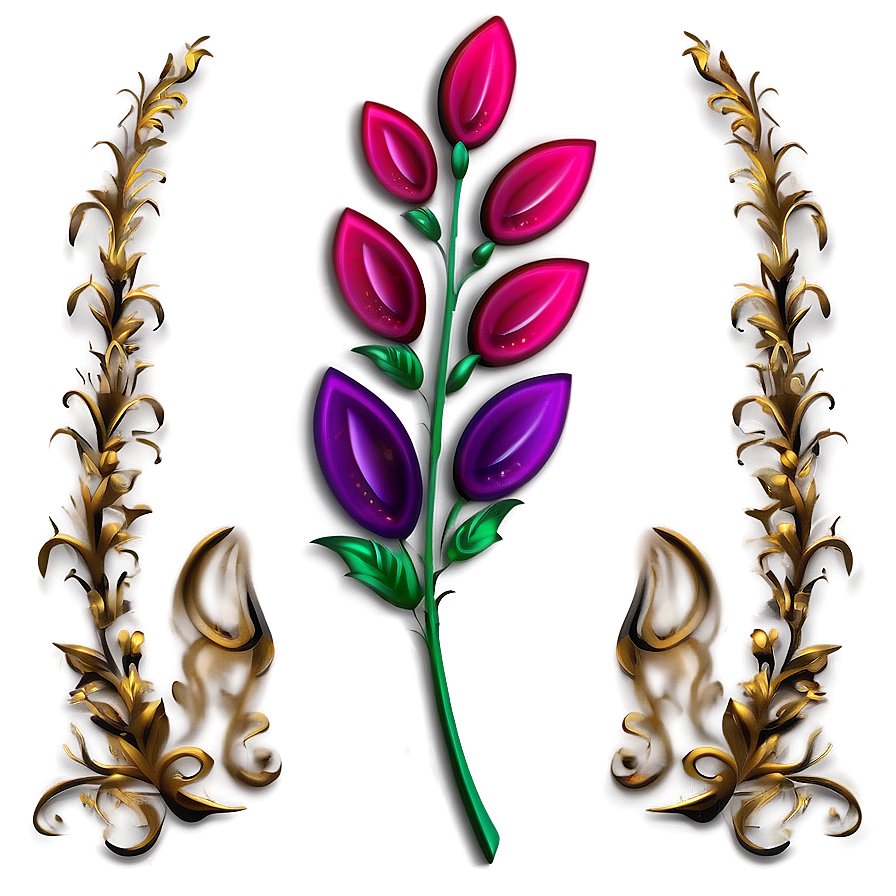 Timeless Floral Motif Png 70 PNG image