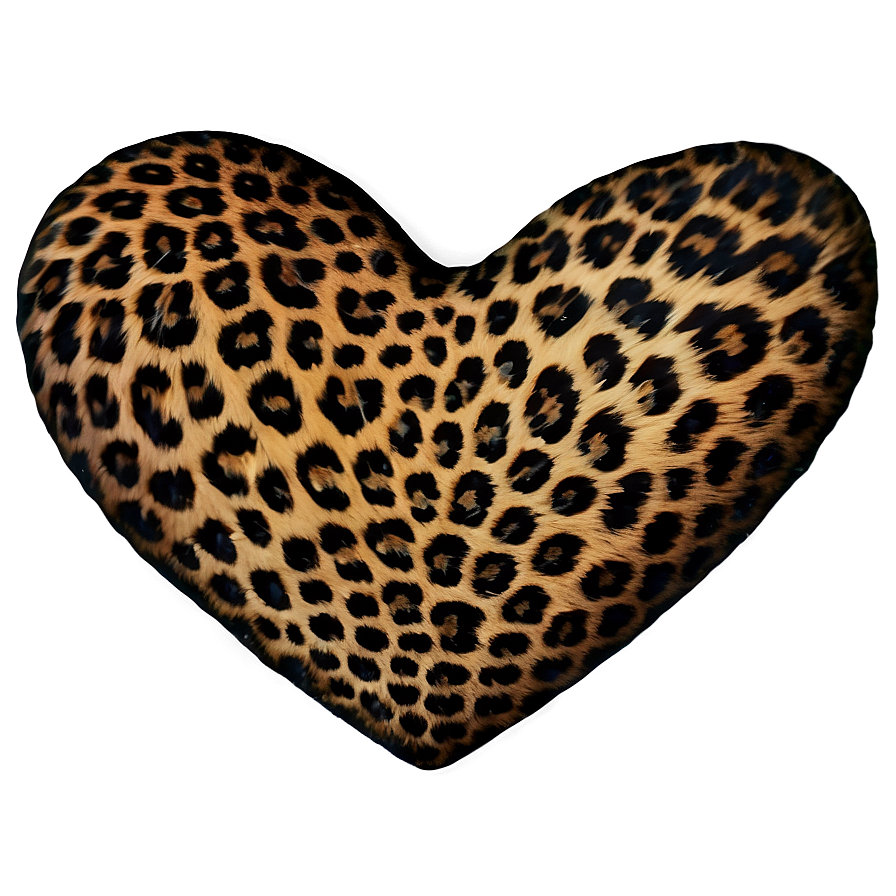 Timeless Leopard Heart Png Ihx PNG image