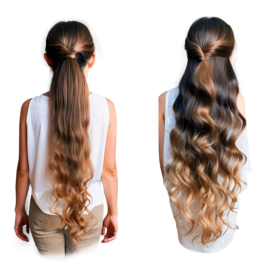 Timeless Long Hair Elegance Png Kqi PNG image